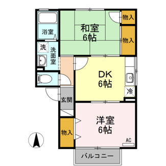 【間取り】 | シャルム石手