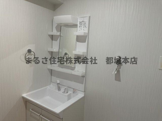 ミライデイズ三股の独立洗面台