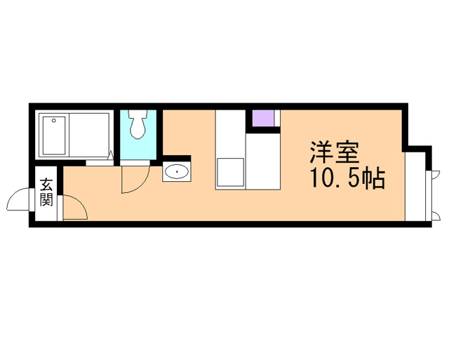 マカロンの間取り