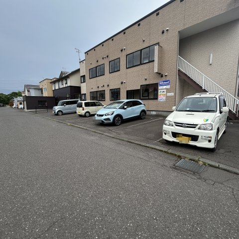 大昭ハイツ若山の駐車場