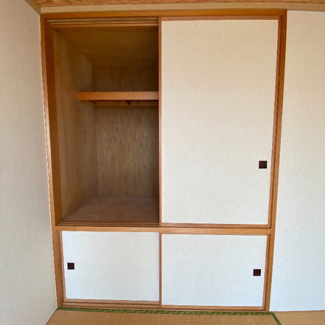 シティハイムまつみやの収納