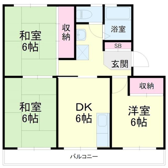 【間取り】 | 武藤ハイツⅡ