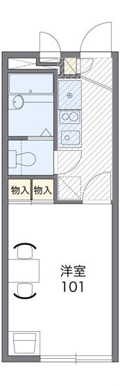 【間取り】 | シャルマン北越谷V | 同タイプの為実際とは異なる場合がございます