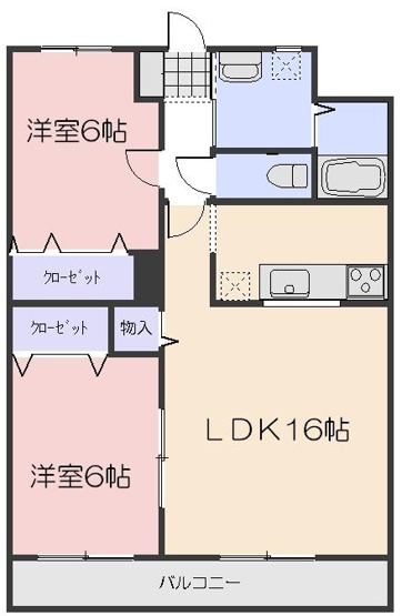【間取り】 | Y.A.F.福富東マンション