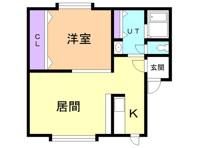 ベルシーヌ港南（蘭西）の間取り
