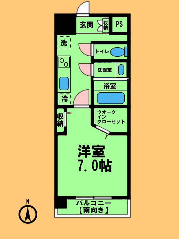 パルティール黒川本通りの間取り|

