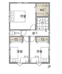 新築住宅（門司区高田2丁目）の間取り
