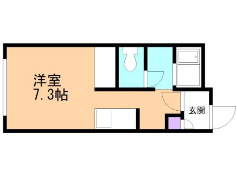 ハイツメモリーＡの間取り