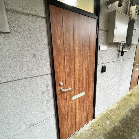 ハイツメモリーＡのエントランス