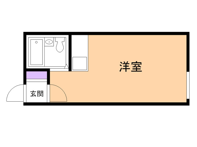 ハイツメモリーＡの間取り