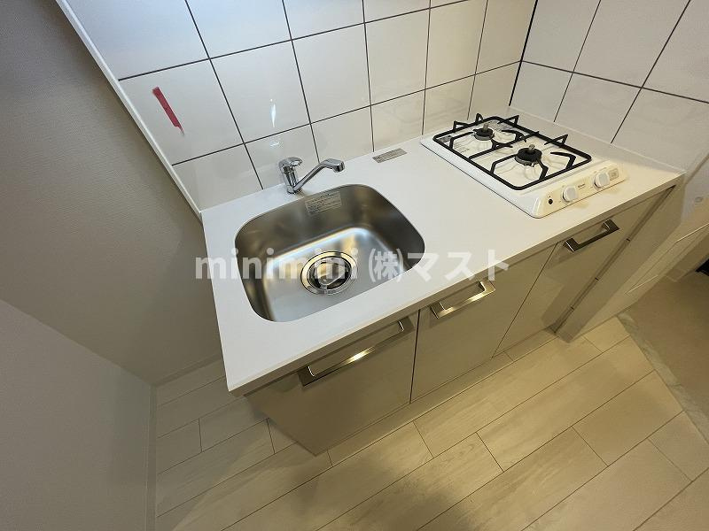 大阪市福島区鷺洲５丁目の賃貸マンションのキッチン