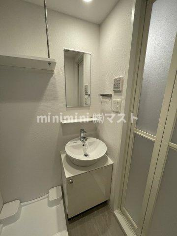 大阪市福島区鷺洲５丁目の賃貸マンションの洗面所