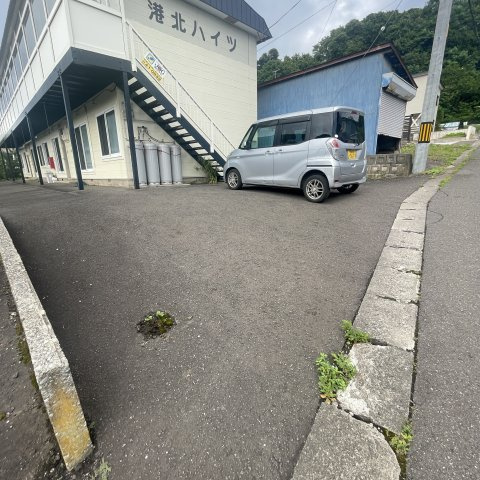 港北ハイツのエントランス