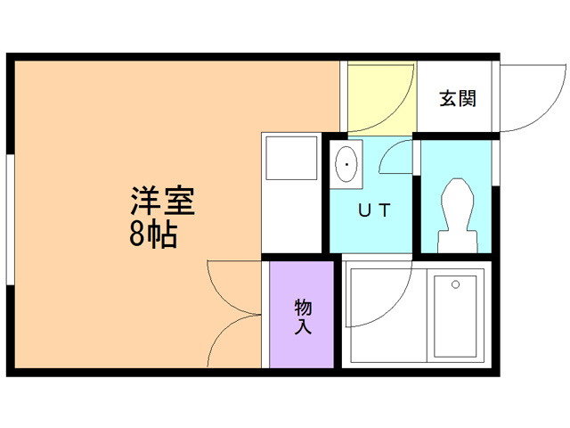 メゾンウエダの間取り