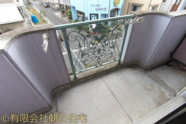 レインボー２のバルコニー