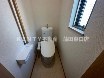 【トイレ】 | Ｋｏｌｅｔ羽田三丁目＃０２ | ゆったりとした空間のトイレです