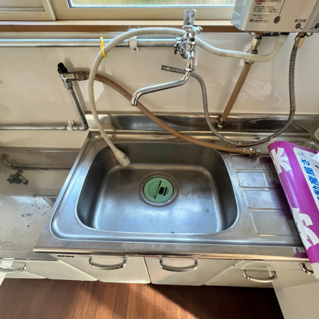 永井アパートの浴室