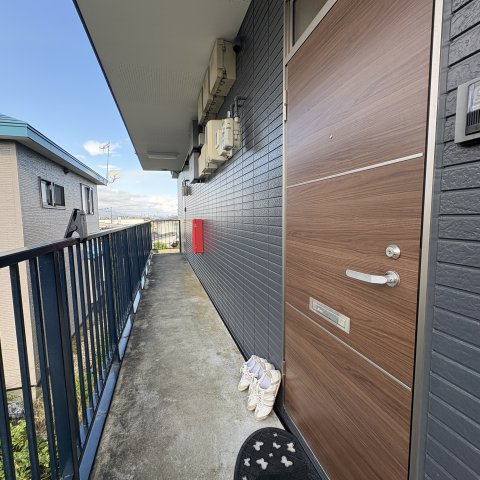 ハイツKIMURAのエントランス