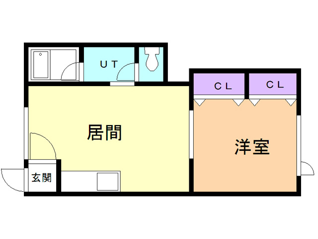 ハイツいとの間取り