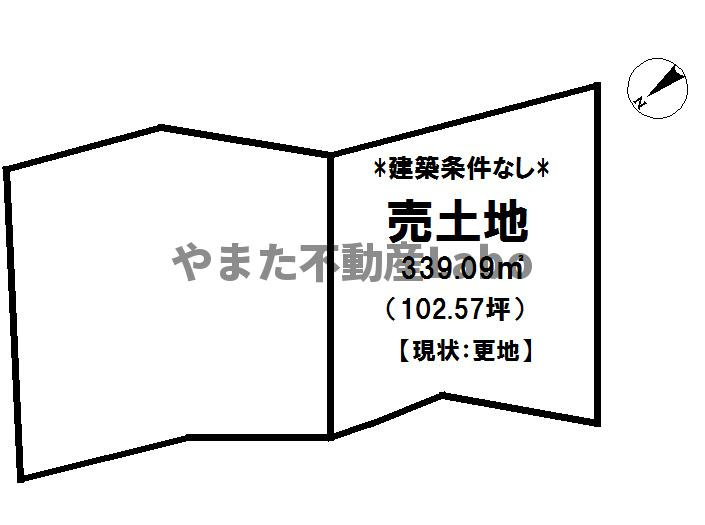 鳥取市青谷町露谷売土地　露谷ニュータウンの土地図