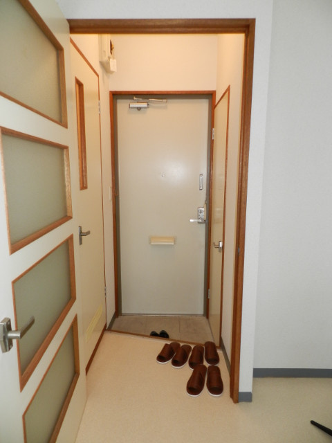 プラザマンション水元の玄関