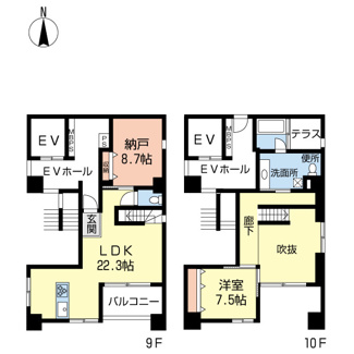 【間取り】 | 大須ＡＰＡＲＴＭＥＮＴ