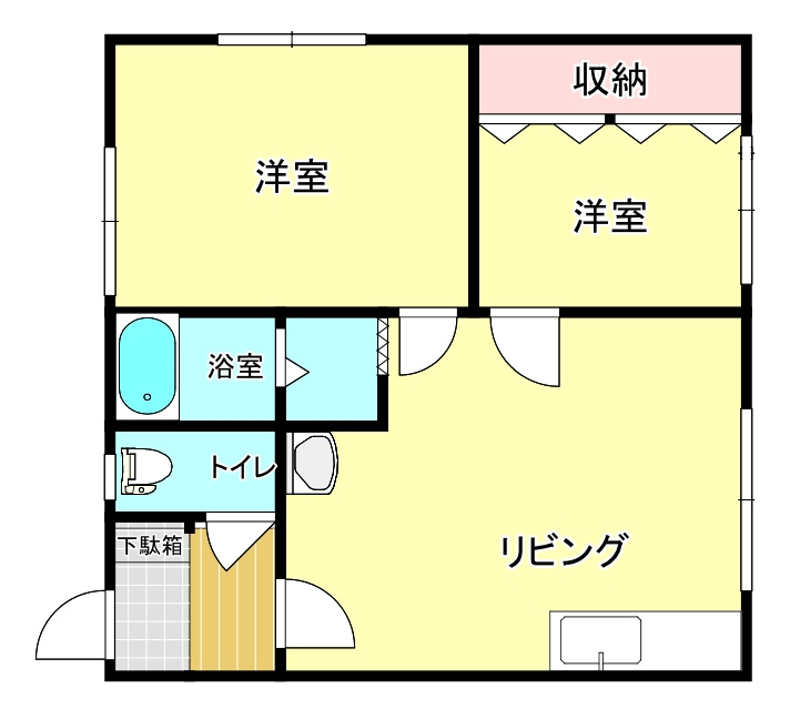 ハイツひまわりの間取り