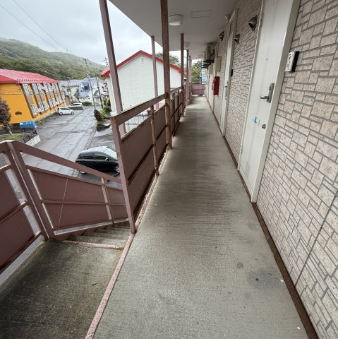 はまだ荘のエントランス