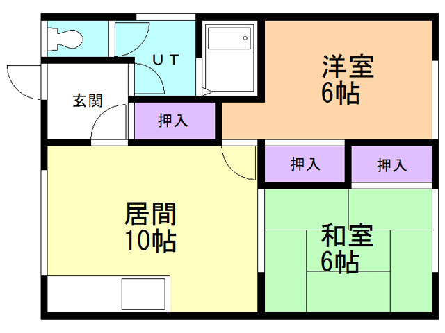 若山荘の間取り