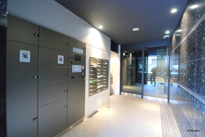 【ロビー】 | フェニックス中板橋弐番館　12177 | 宅配BOX完備してます