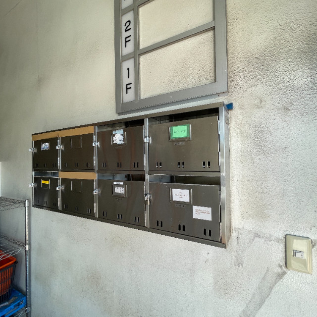 大内第2ビルのバルコニー