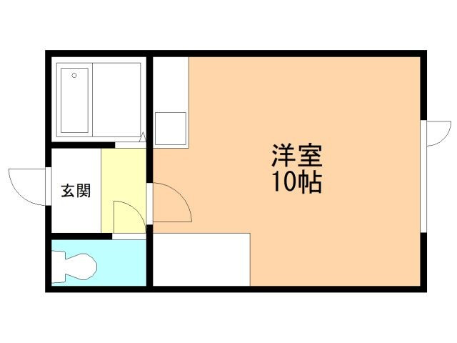 クリーンコーポ藍の間取り