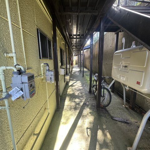コーポ原田のエントランス