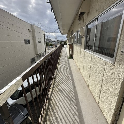 小林コーポのエントランス