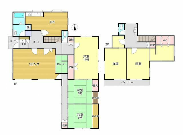 【間取り】 | 中古戸建 上浜町 | ★内覧予約でブランド米2kg★
