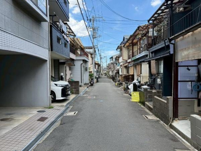 【前面道路含む現地写真】 | 雁屋北町　中古戸建