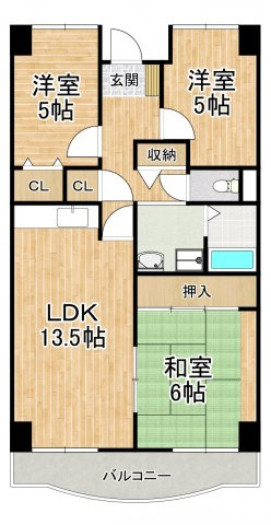 【間取り】 | プレスト・コート壱番館