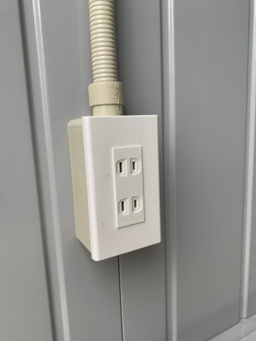 バイクガレージ　Mon　trésor（モン　トレゾール）　イナバ製の設備