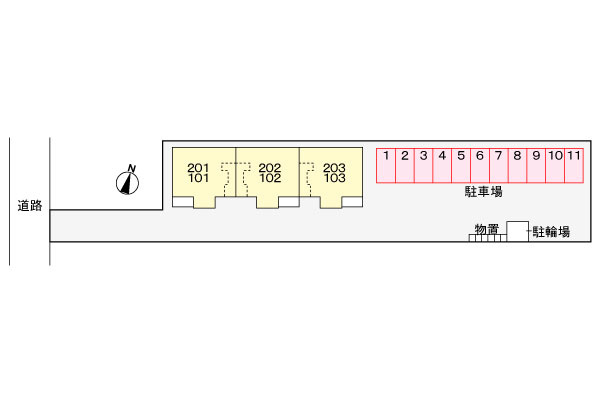 【区画図】 | ラ　コリエンテ