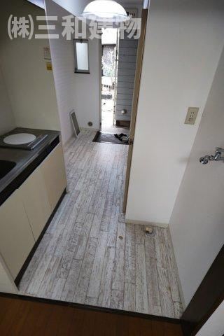 永幸マンションの玄関