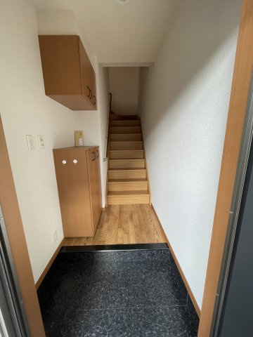 プライズ1の玄関