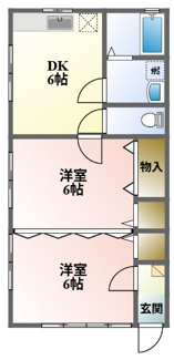 【間取り】 | 金子ハイツ
