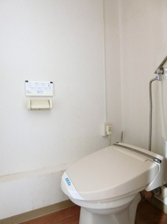【トイレ】 | コーポ青山　Ⅱ | ゆったりとした空間のトイレです