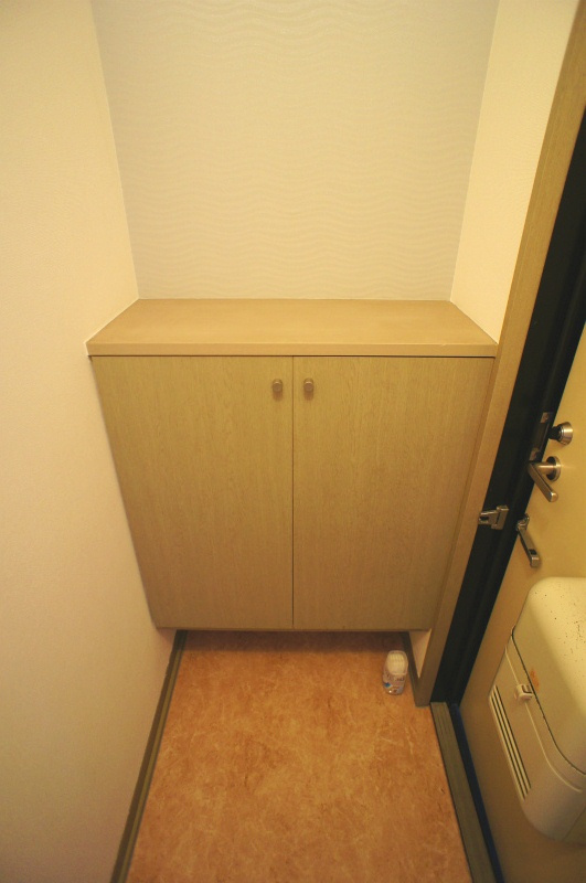 メルベーユ津福【キャッシュバック対象物件】の玄関|ゆったりとした玄関です