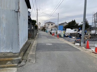 【前面道路含む現地写真】 | 前面道路