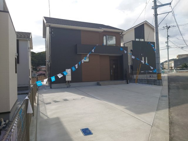 ーFit－フィットー下城野１丁目１期　【小倉南区　新築戸建て】の外観|落ち着いた色合いの外観です♪【小倉南区　新築戸建て】