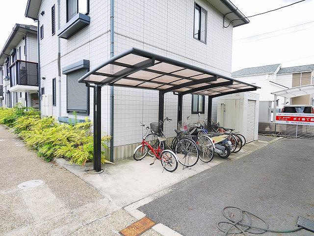 ルミエール千代　Ａのその他共用部分|自転車置き場