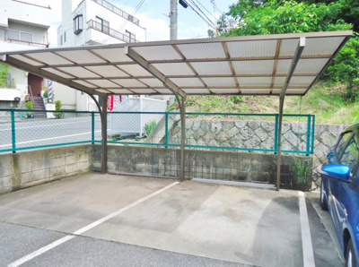 【その他共用部分】 | サンライフ高屋　A | 屋根付き駐輪場