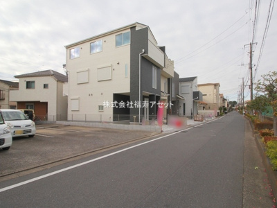 【前面道路含む現地写真】 | 葛飾区西亀有１丁目 新築戸建　全5棟