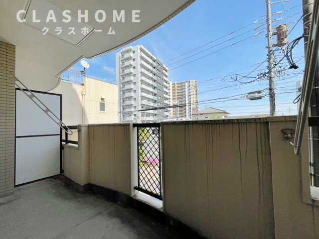 ファミーユおおぶのバルコニー